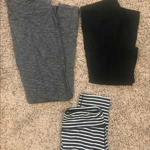Lot of 3 Athleta leggings